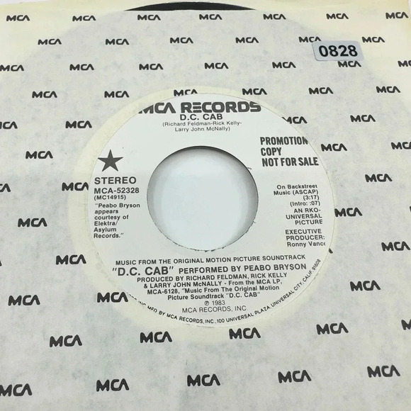 MCA Records Peabo Bryson – D.C. Cab 1983 - LP, Vinyl Record - Picture 2 of 2